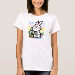 Niedlicher Osterhase T-Shirt