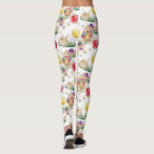 Niedlicher Osterhase und Ei-Leggings Leggings (Rückseite)