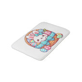 Niedlicher, Osterhasen Badematte (Schrägansicht)