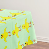 Niedlicher Osterkick Tischdecke (Beispiel)