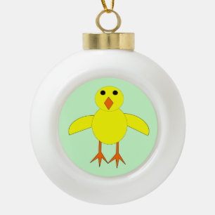 Niedlicher Osterschein Keramik Kugel-Ornament