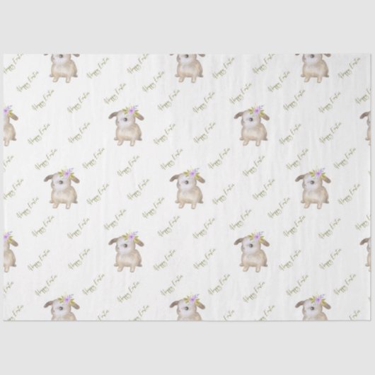 Niedlicher Ostersonnengang 2 Seidenpapier (Vorderseite)