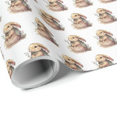 Niedlicher Ostersonnensopfpapier Geschenkpapier (Rolleneckpunkt)