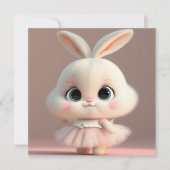 Niedlicher Osterurlaub Feiertagskarte (Vorderseite)