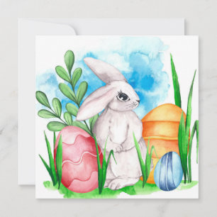 Niedlicher Osterurlaub Feiertagskarte