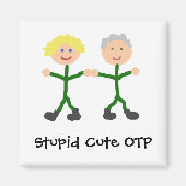 Niedlicher OTP-Sam/Jack-Magnet Magnet (Vorne)