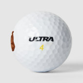 Niedlicher Otter Golfball (Logo)