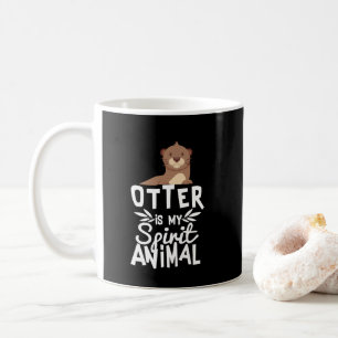 Niedlicher Otter ist meine Geist-tierische lustige Kaffeetasse