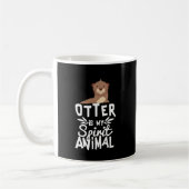 Niedlicher Otter ist meine Geist-tierische lustige Kaffeetasse (Links)