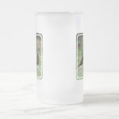 Niedlicher Otter-mattierte Bier-Tasse Mattglas Bierglas (Mittel)