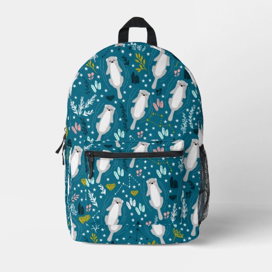 Niedlicher Otter-Rucksack Bedruckter Rucksack (Vorderseite)