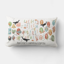 Niedlicher Ozean Früh Lernen ABC Kinder Lendenkissen