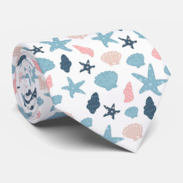 Niedlicher Ozean Kreaturen Sea Life Neck Tie Krawatte