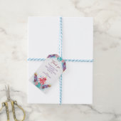 Niedlicher Ozeanbaby Octopus bunt Geschenkanhänger (Mit Garn)