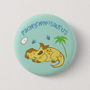 Niedlicher Pachyrhinosaurus Button