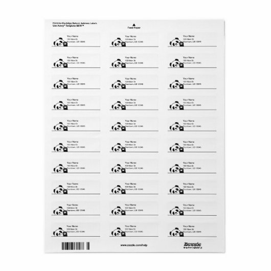 Niedlicher Panda-Bär (Vorne)