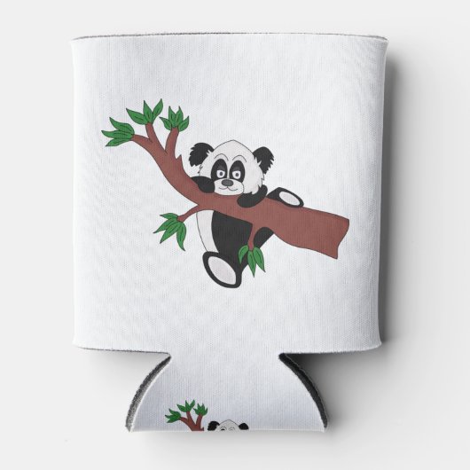 Niedlicher Panda-Bär Dosenkühler (Vorderseite)