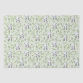 Niedlicher Panda Bär Grüne Bambusgrün Deko Seidenpapier (Vorderseite)