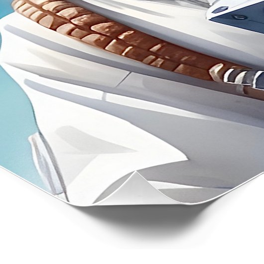 Niedlicher Panda-Bär im Astronauten-Anzug im Weltr Poster (Ecke)