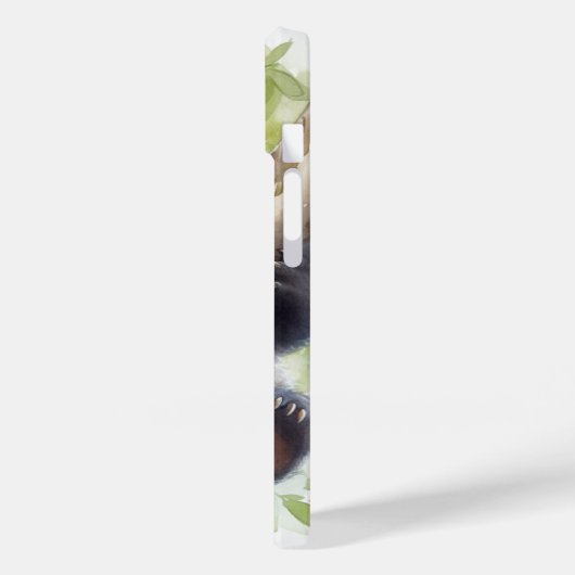 Niedlicher Panda-Bär im Baum Case-Mate iPhone Hülle (Rückseite / Links)