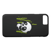 Niedlicher Panda-Bär in einem Bambushain. Case-Mate iPhone Hülle (Rückseite (Horizontal))