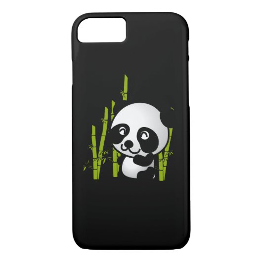 Niedlicher Panda-Bär in einem Bambushain. Case-Mate iPhone Hülle (Rückseite)