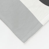 Niedlicher Panda-Bär mit Personalisiertem Namen Fleecedecke (Ecke)