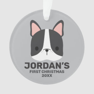 Niedlicher Panda-Bär mit Personalisiertem Namen Ornament