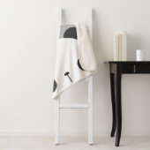 Niedlicher Panda-Bär mit Personalisiertem Namen Sherpadecke (Beispiel)