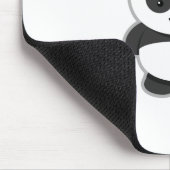 Niedlicher Panda-Bär Mousepad (Ecke)