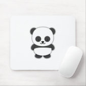 Niedlicher Panda-Bär Mousepad (Mit Mouse)