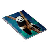 Niedlicher Panda-Bär Notizblock (Rechte Seite)