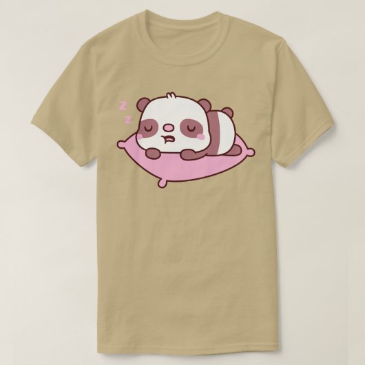 Niedlicher Panda-Bär T-Shirt (Design vorne)