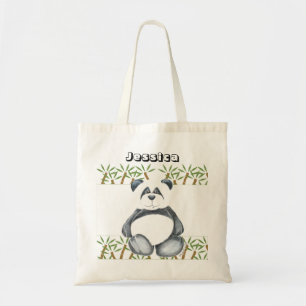 Niedlicher Panda-Bär Tragetasche