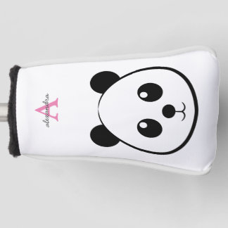 Niedlicher Panda-Bärendrahm Golf Headcover