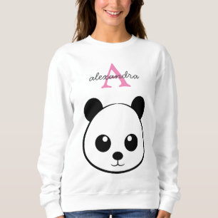 Niedlicher Panda-Bärendrahm Sweatshirt