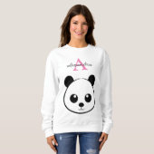 Niedlicher Panda-Bärendrahm Sweatshirt (Vorne ganz)