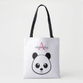 Niedlicher Panda-Bärendrahm Tasche (Vorderseite)