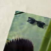 Niedlicher Panda Bärenkids Monogram Strandtuch (Beispiel)