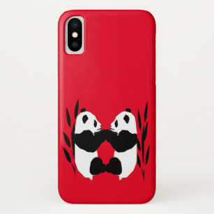Niedlicher Panda-Bärn-Tiere OtterBox iPhone X Fall Case-Mate iPhone Hülle