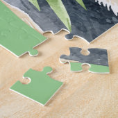 Niedlicher Panda Bear & Baby Puzzle (Seite)