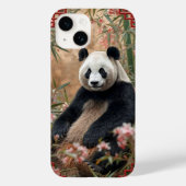 Niedlicher Panda Bear Bamboo Art Case-Mate iPhone Hülle (Rückseite)