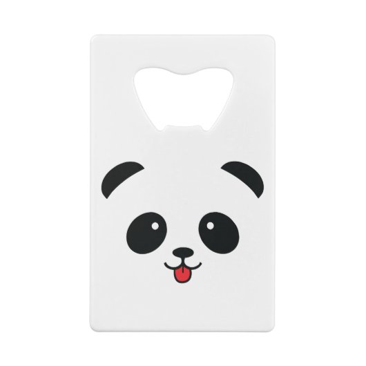 Niedlicher Panda Blep Mlem Blop Geldbeutel Flaschenöffner (Rückseite)