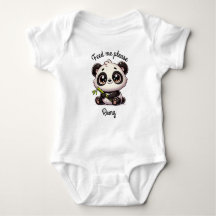 Niedlicher Panda-Bodysuit