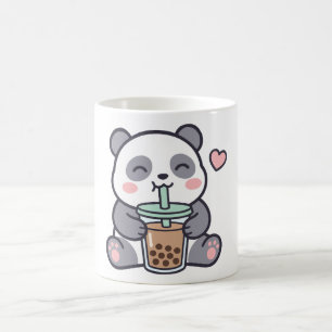 Niedlicher Panda-Bubble-Tea-Klassik-Mug Kaffeetasse