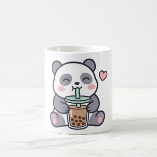 Niedlicher Panda-Bubble-Tea-Klassik-Mug Kaffeetasse