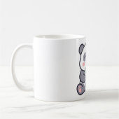 Niedlicher Panda-Bubble-Tea-Klassik-Mug Kaffeetasse (Links)