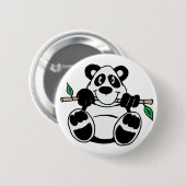 Niedlicher Panda Button (Vorne & Hinten)