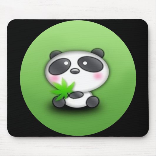 Niedlicher Panda CUB Mousepad (Vorne)