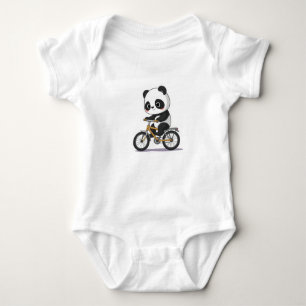 Niedlicher Panda Cycling Adventure T - Shirt
